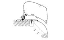 Thule Markisenadapter Autosleepers 2013 3,0m