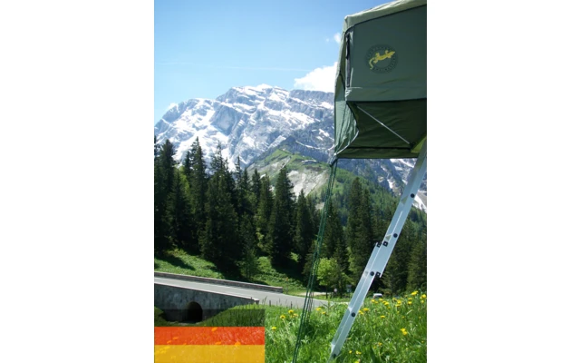 Gordigear Dachzelt 165 Plus Für 3 Personen Mit Vorzelt 165 X 320 Cm Grün â Bild 6