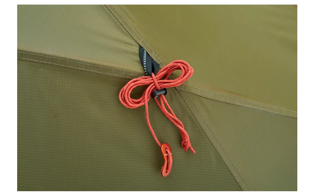 Nordisk Oppland 3 PU Trekkingzelt Für 3 Personen Dark Olive – Bild 6