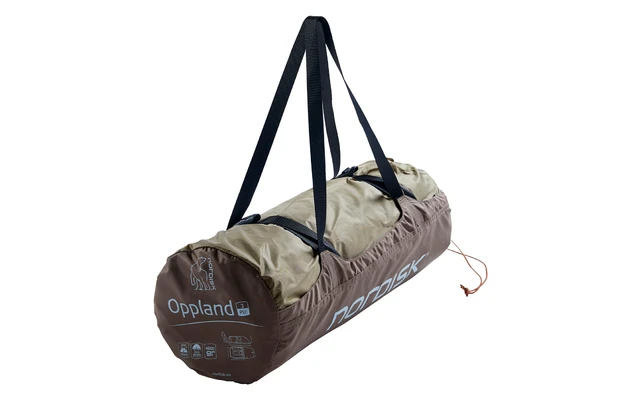 Nordisk Oppland 3 PU Trekkingzelt Für 3 Personen Dark Olive – Bild 7