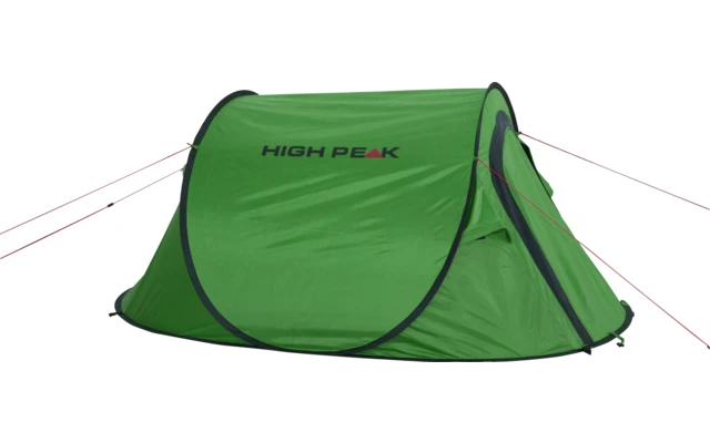 High Peak Vision 3 Einfachdach 3 Personen Pop Up Wurfzelt Schwarz – Bild 4