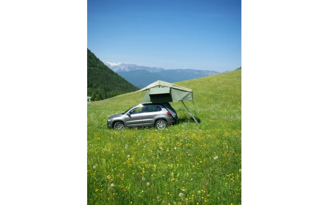 Gordigear Dachzelt Plus Für 2 Personen Mit Staufläche 140 X 320 Cm Grün â Bild 3