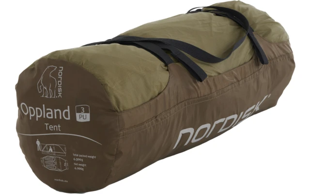 Nordisk Oppland 3 (3.0) PU Zelt – Bild 5