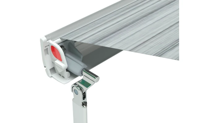 Fiamma F45s 260 Markise Für VW T5/T6 California Tuchfarbe Royal Grey 260 Cm Gehäusefarbe Deep Black – Bild 3