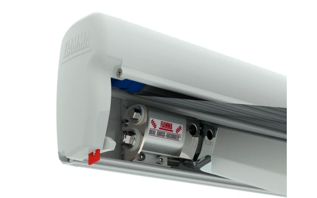 Fiamma F45s 260 Markise Für VW T5/T6 California Tuchfarbe Royal Grey 260 Cm Gehäusefarbe Deep Black – Bild 4