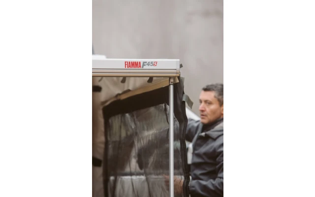 Fiamma F45s 260 Markise Für Rechtslenker VW T5/T6 Multivan/Transporter Tuchfarbe Royal Grey 260 Cm Gehäusefarbe Deep Black – Bild 3