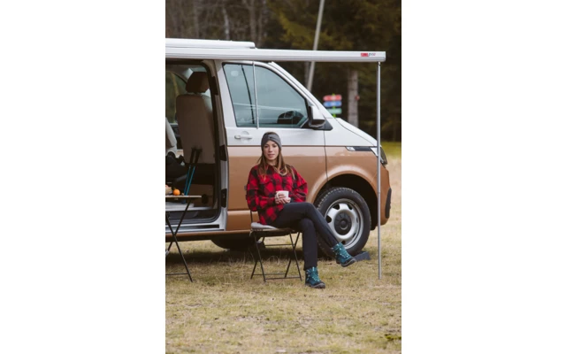 Fiamma F45s 260 Markise Für Rechtslenker VW T5/T6 Multivan/Transporter Tuchfarbe Royal Grey 260 Cm Gehäusefarbe Deep Black – Bild 4